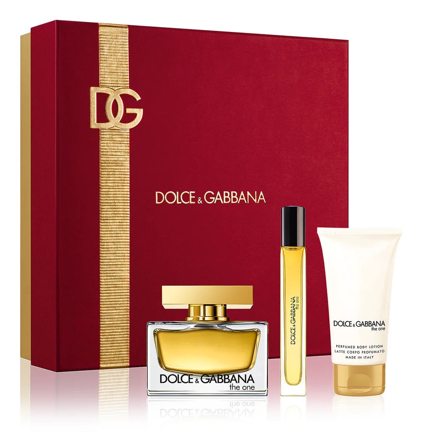 DOLCE & GABBANA ONE SET  3PCS 2.5OZ EDP
