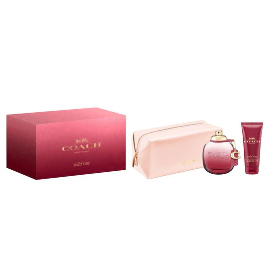 COACH Wild Rose SET 3pcs 3.0oz EDP