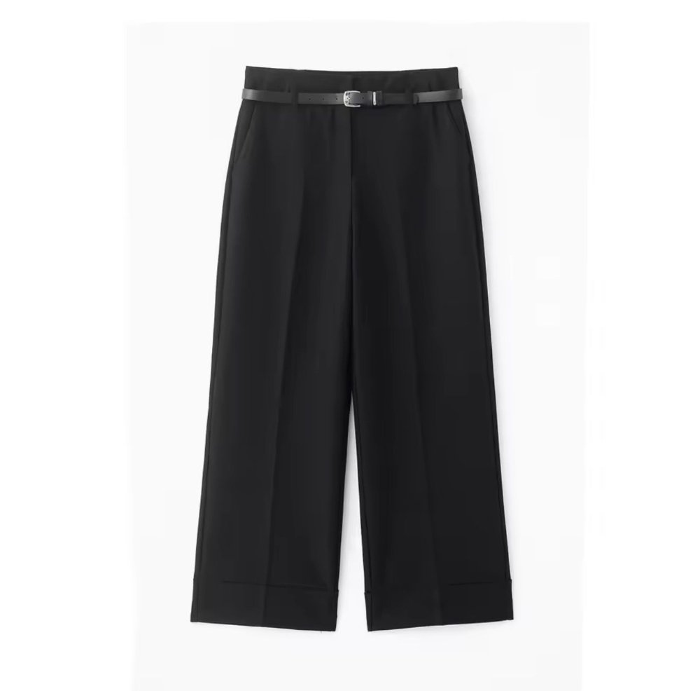 Pantalon sastre detalle de faja 2 colores