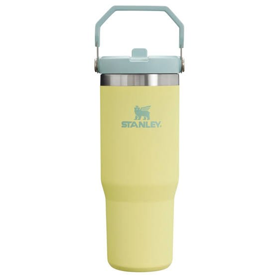 Botella Stanley Flip Straw 30 oz amarilla