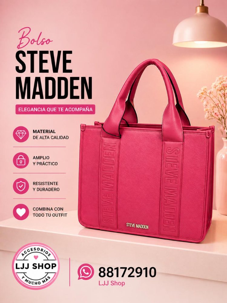 Bolso fucsia Steve Maden