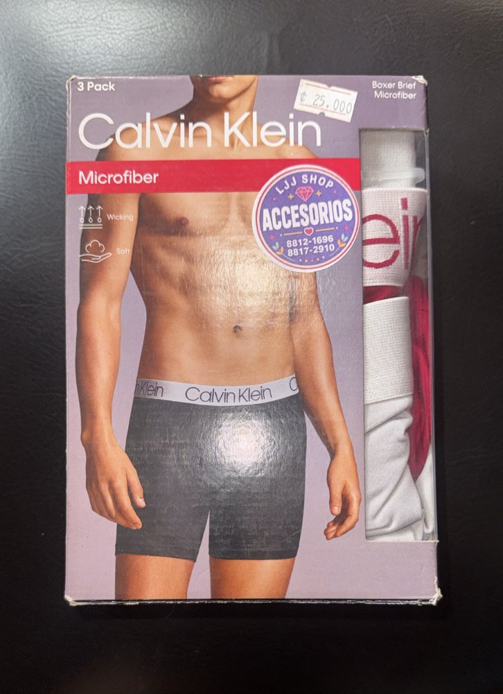 Bóxer Calvin Klein 3 pack Talla L
