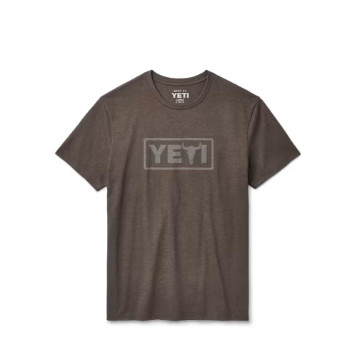 Camiseta Yeti  brown bull logo