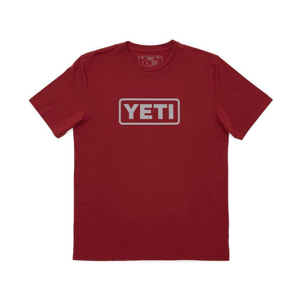 Camiseta Yeti classic logo red