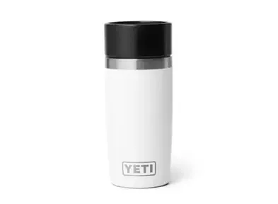 Botella YETI 12oz  hotshot blanca