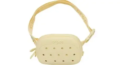 Cangura Crocs amarilla