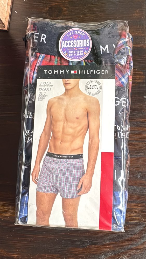 Bóxer Tommy Hilfiger  flojo  3 pack Talla L