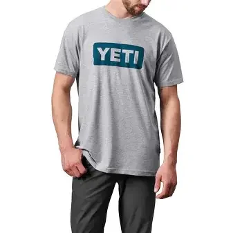 Camiseta Yeit classic logo gray