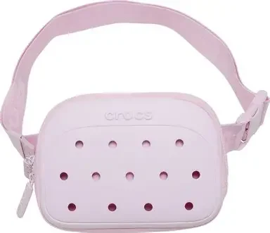 Cangura Crocs light pink