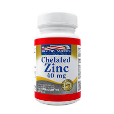 Chelated zinc 40mg x100 cap HA