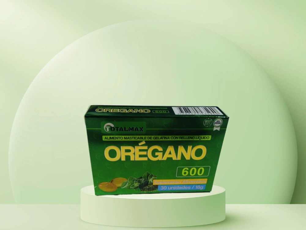 OREGANO  600 CAPSULAS MASTICABLES TOTALMAX