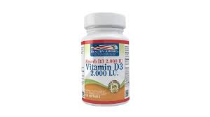 VITAMINA D3 X 2.000 UI HEALTHY AMERICA X 100 CAPSULAS