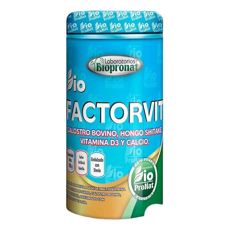 FACTORVIT   700g BIOPRONAT.(CALOSTRO, GANODERMA,VITAMINA  D , CALCIO)