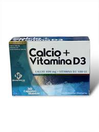 CALCIO + VITAMINA D3 X 30 CAP BLANDA NOVOFAR