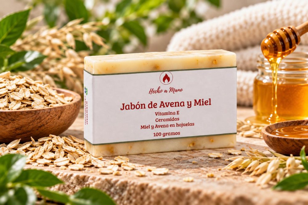 Jabón de Avena y Miel
