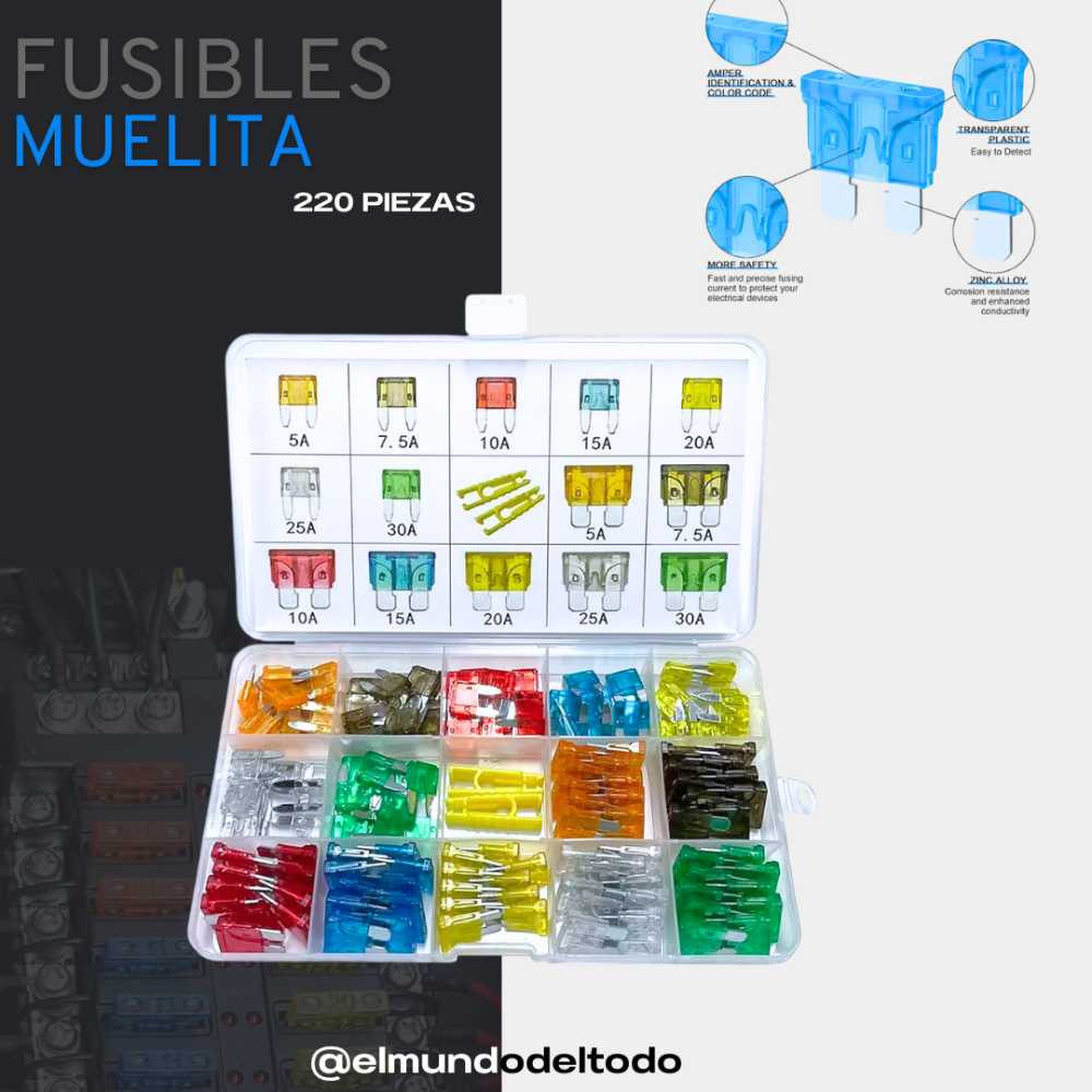 Kit de fusibles (220pcs)