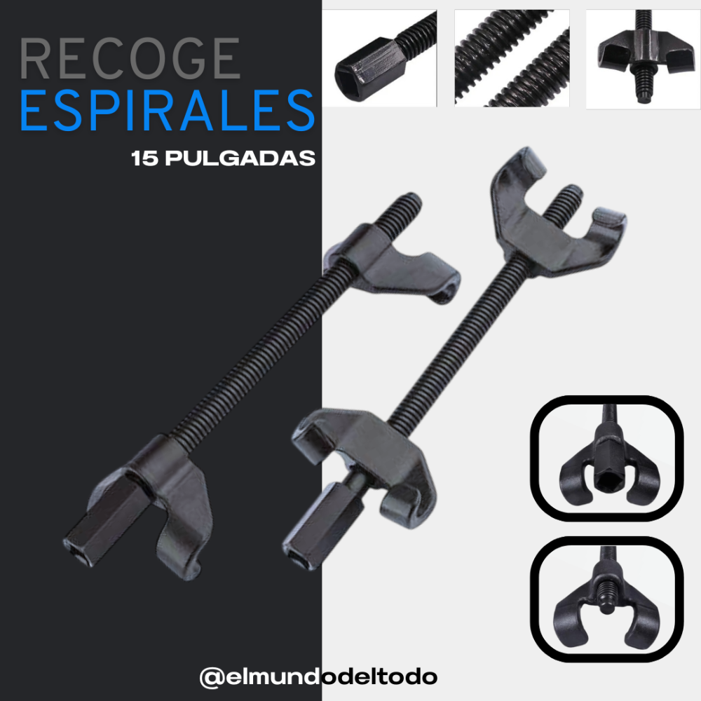 Recogedor de espirales (15 pulgadas)