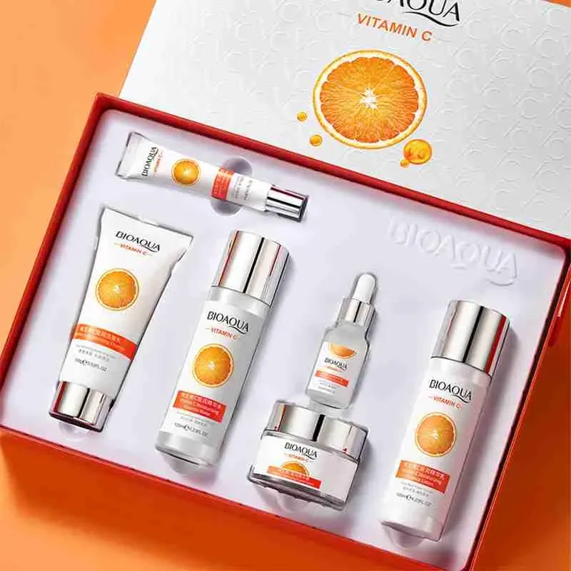 Kit De Lujo Bioaqua Vitamina C X6 Unidades