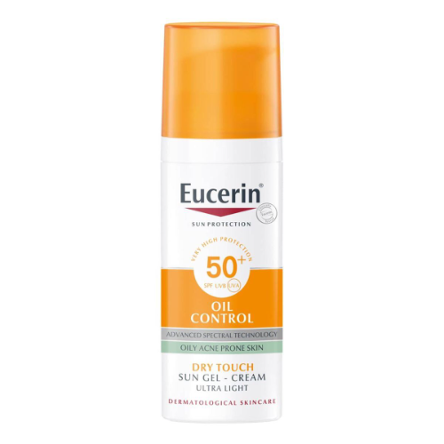 Protector solar Eucerin Toque seco (pieles grasas) (50 ml)