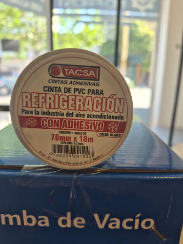 CINTA TACSA BLANCA C/PEGAMENTO
