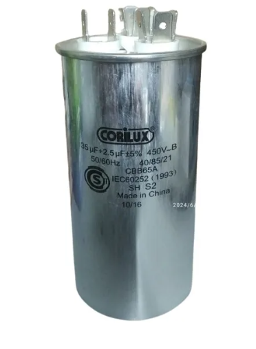 CAPACITOR DOBLE SICAP 25 + 2.5 P/AIRE EVERTECH
