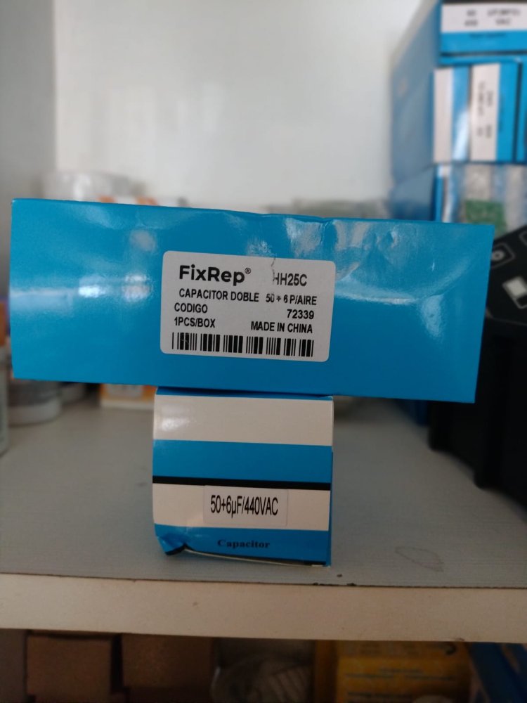 CAPACITOR DOBLE 50 + 6 P/AIRE FixRep