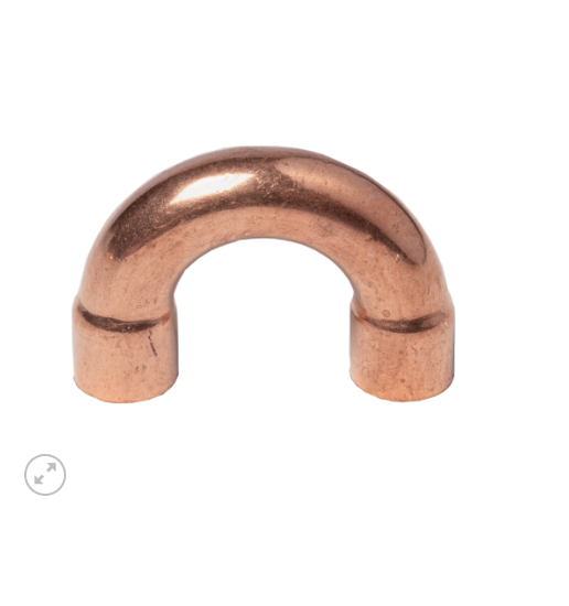 CURVA 180º DE 3/8  COBRE