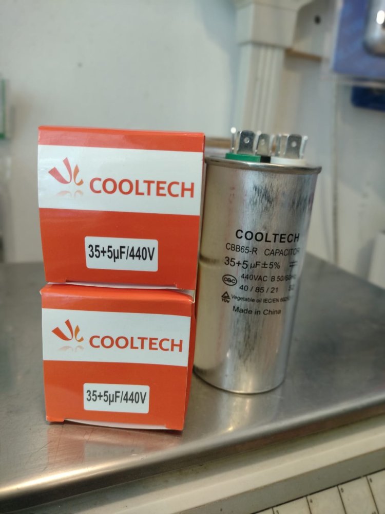 CAPACITOR DOBLE COOLTECH 35 + 5 P/AIRE