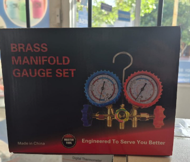 MANIFOLD BRONCE R410 C/MANGUERA MASTERTOOL