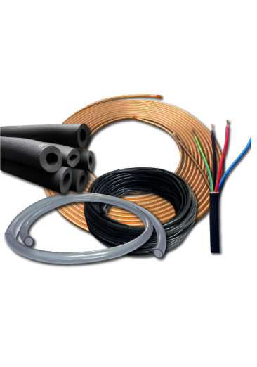 KIT DE INSTALACION 6 MTS 1/2 - 1/4 COMPLETO