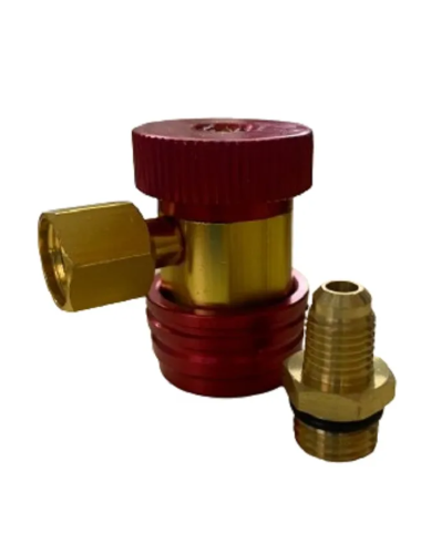 LLAVE ACOPLE RAPIDO ALTA ROJO COOLTECH
