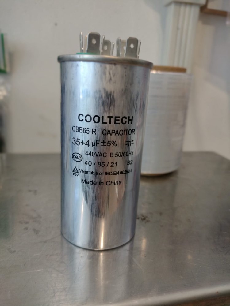 CAPACITOR DOBLE COOLTECH 35 + 4 P/AIRE