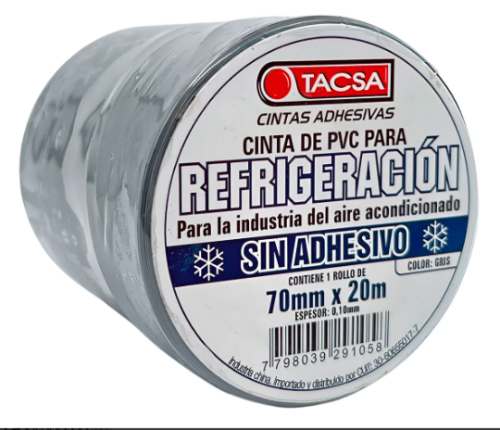 CINTA TACSA S/ADHESIVO GRIS