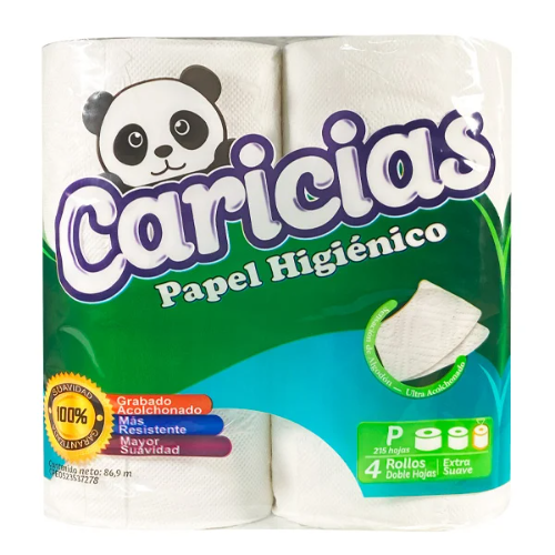 Papel Caricias verde 215hojas