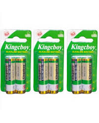 Pilas alcalinas Kingcboy AAA