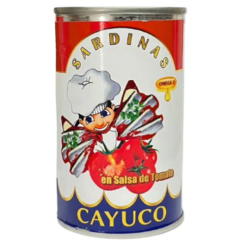 Sardina Cayuco en salsa de tomate 170gr