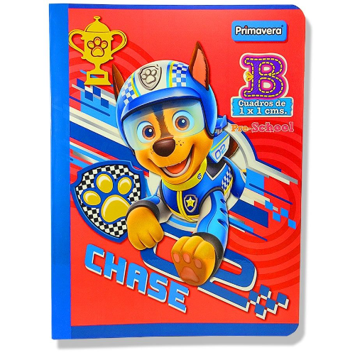 Cuaderno cuadriculado niño