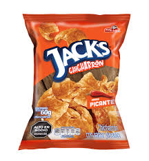 Jacks Chicharrón Picante 60gr