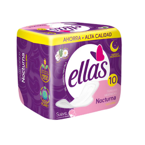 Toallas Ellas Nocturnas duo