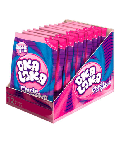 Chicle en polvo Oka Loka