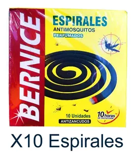 Espiral repelente Bernice