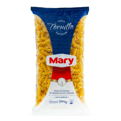 Pasta Mary Tornillo 500gr
