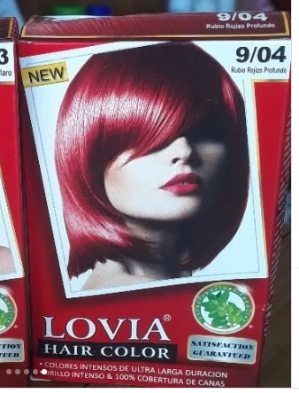 Tinte Lovia Rubio Rojizo Profundo pequeño