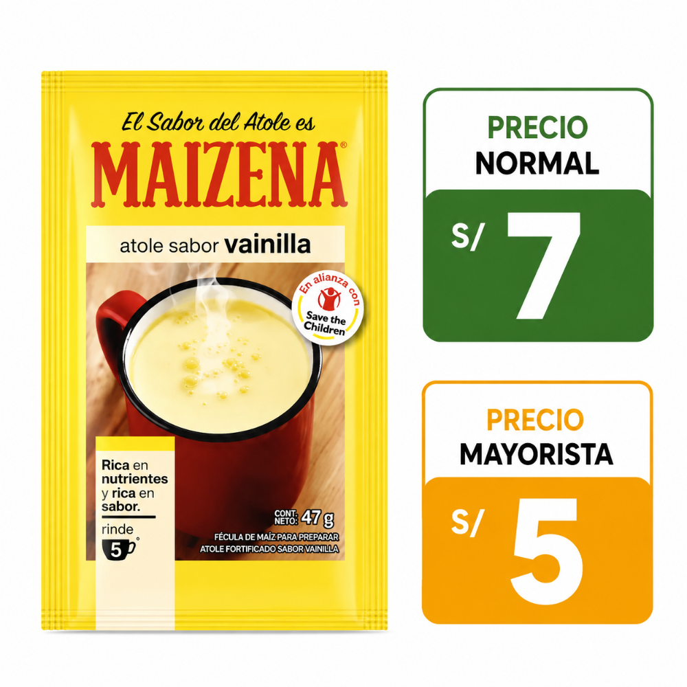 A155 ATOLE SABOR VAINILLA 47g