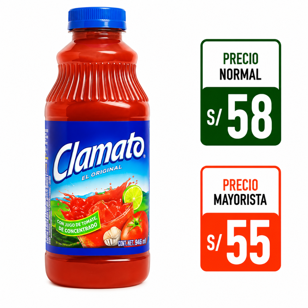 A220 Clamato de 946ml.