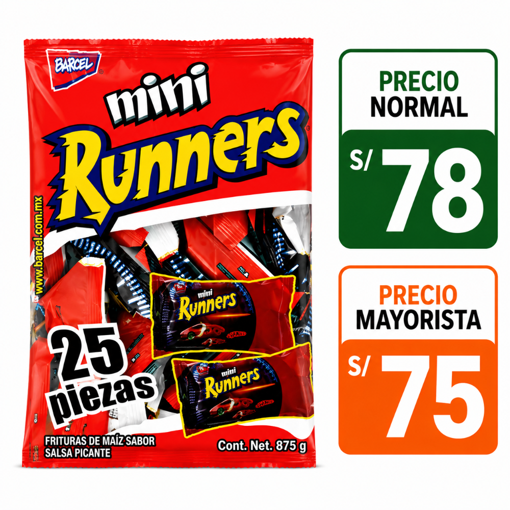 A204 Mini runners 25 pzs