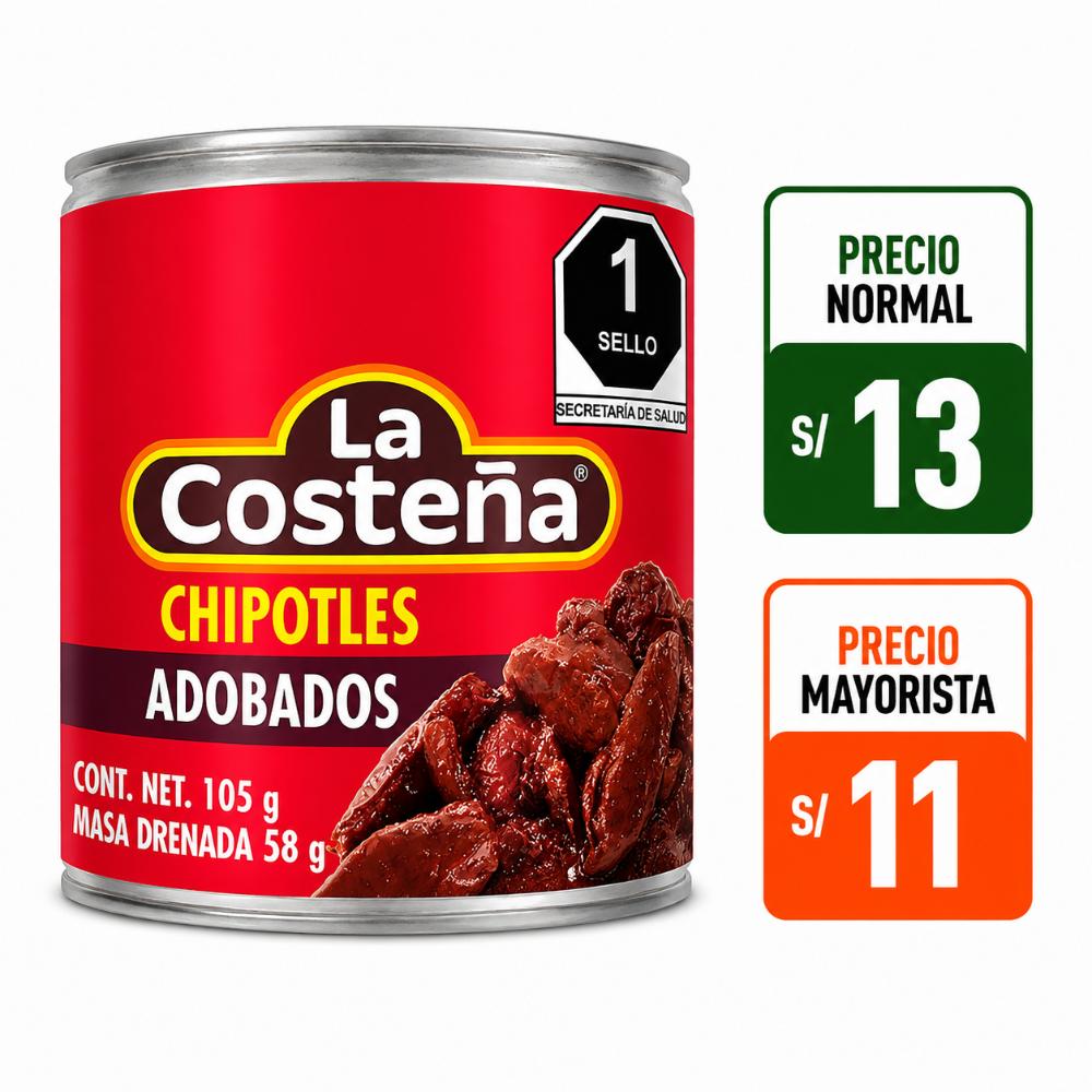 A145 Chipotle adobado costeña 105g
