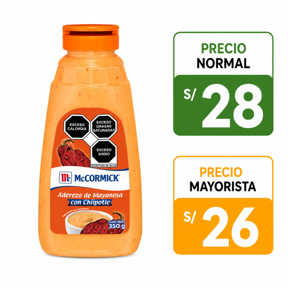 A023 Mayonesa con chipotle 310g