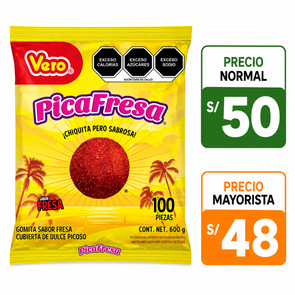 A062 Picafresa 100 pzs 600g