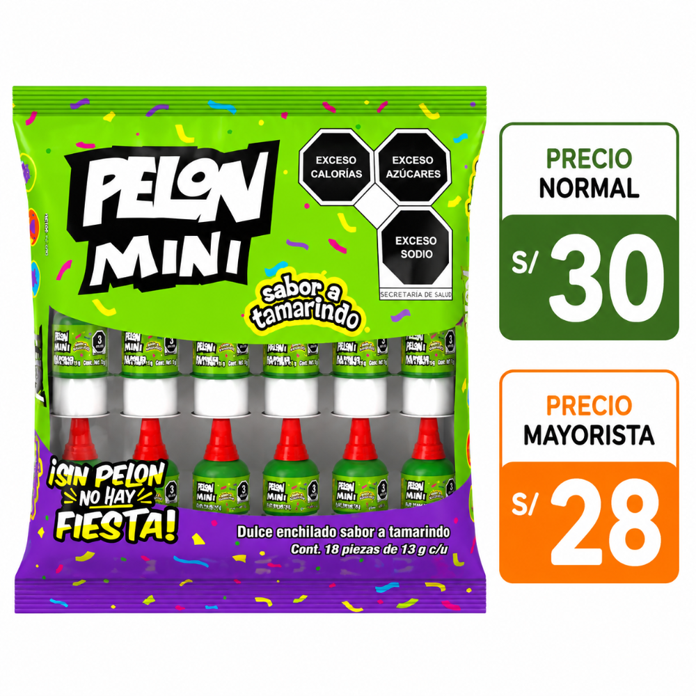 A050 Pelón mini tamarindo 18 pzs 13g